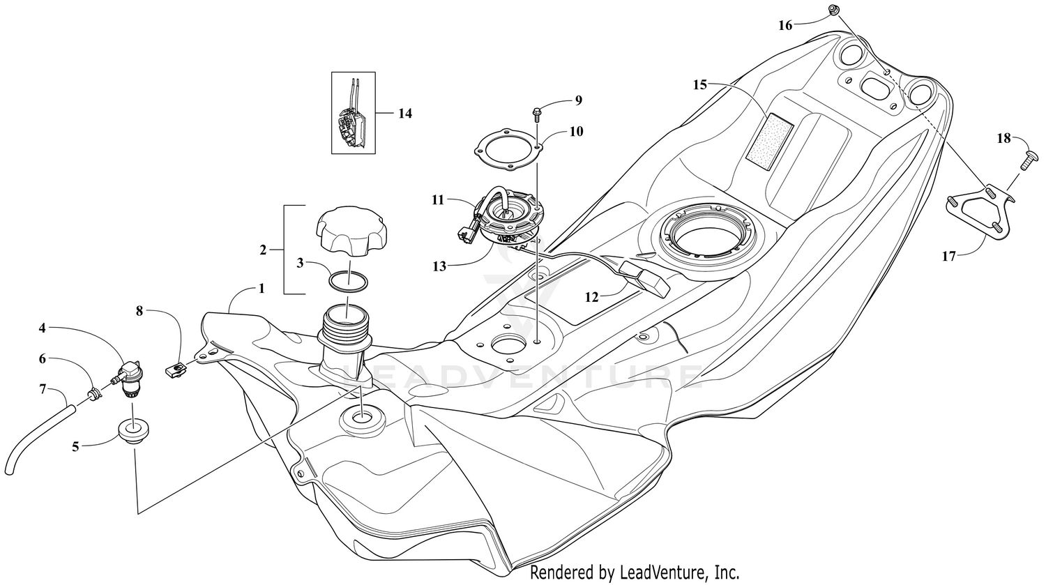 GAS TANK ASSEMBLY [106314]