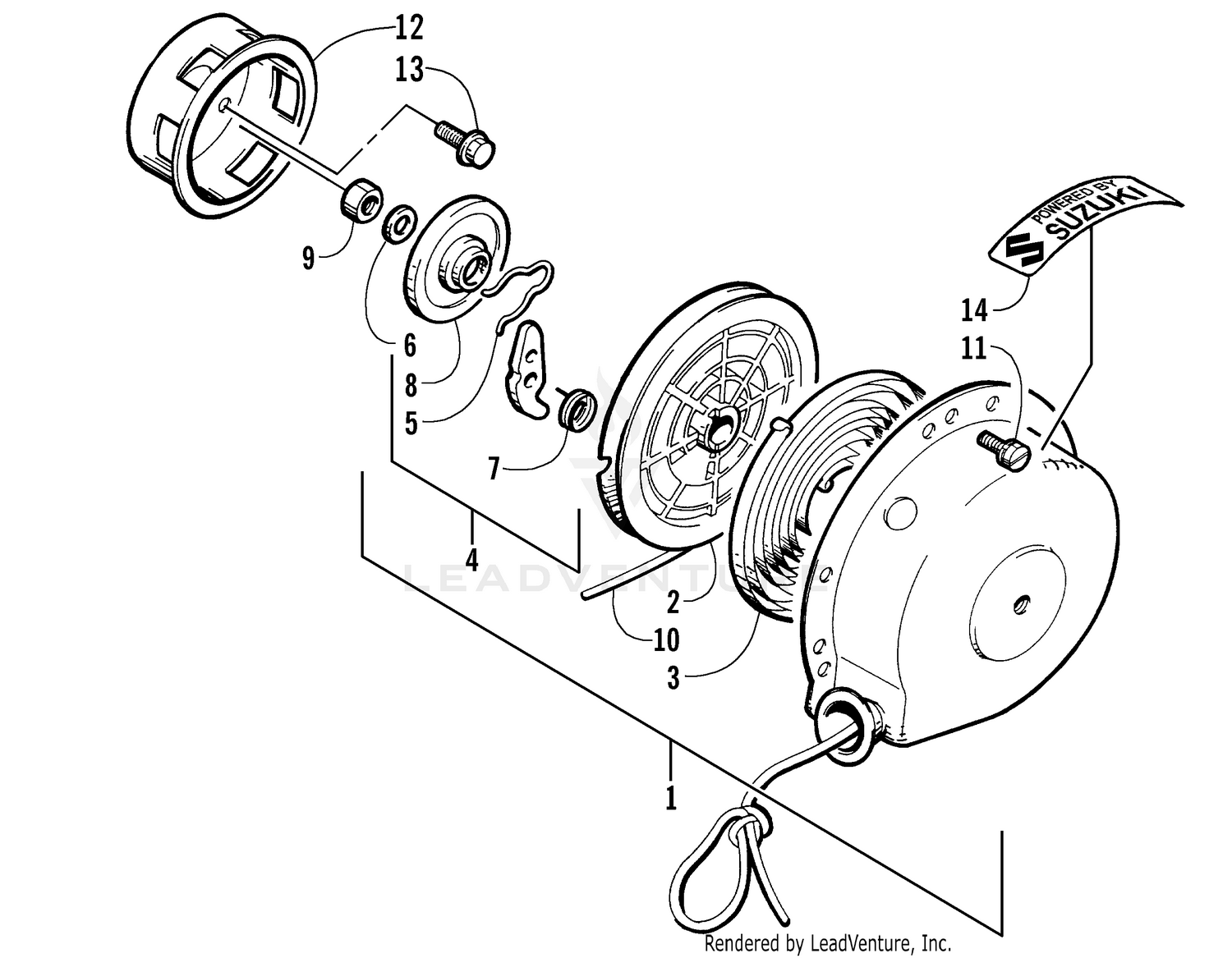 RECOIL STARTER [66835]