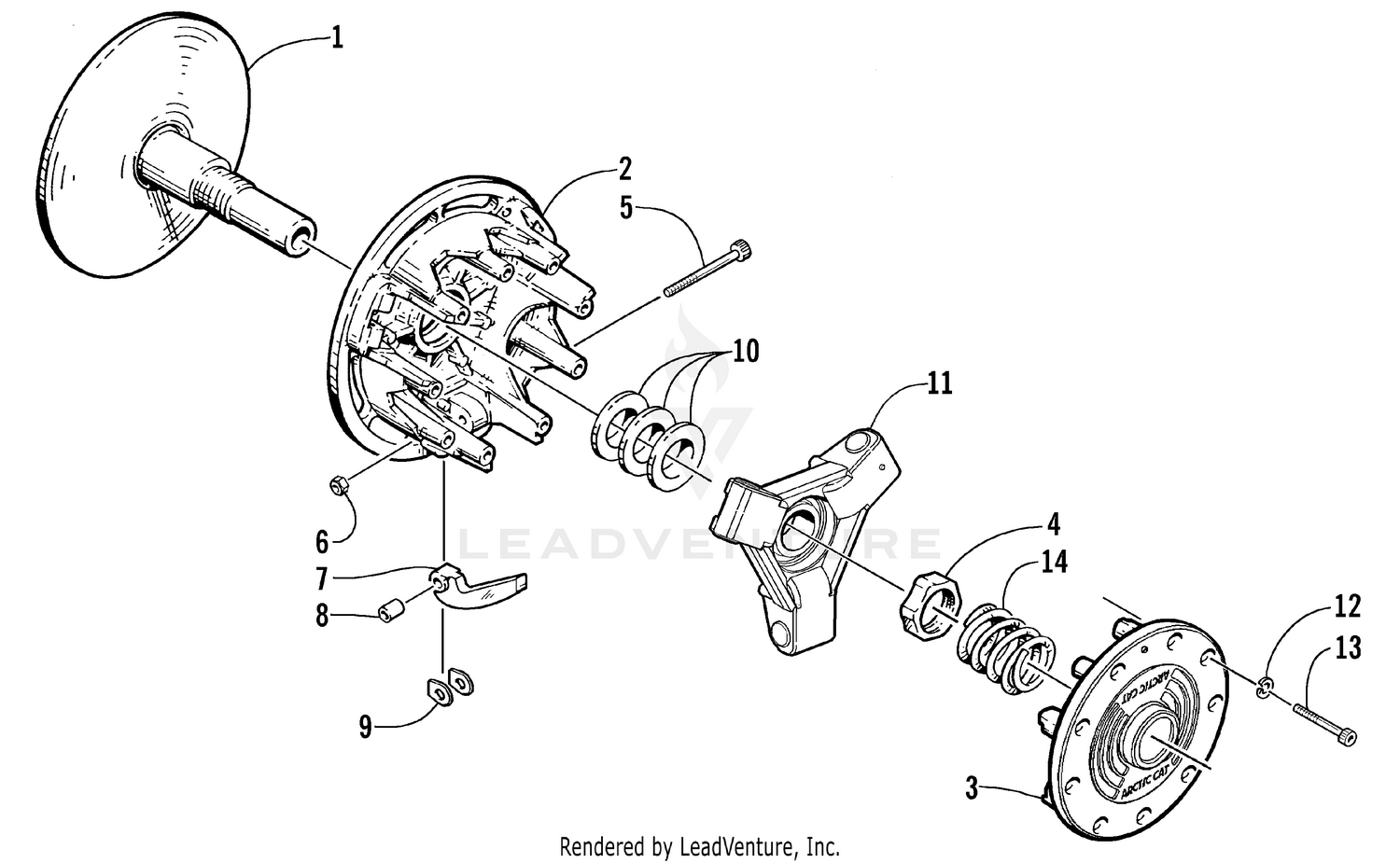 DRIVE CLUTCH [76982]