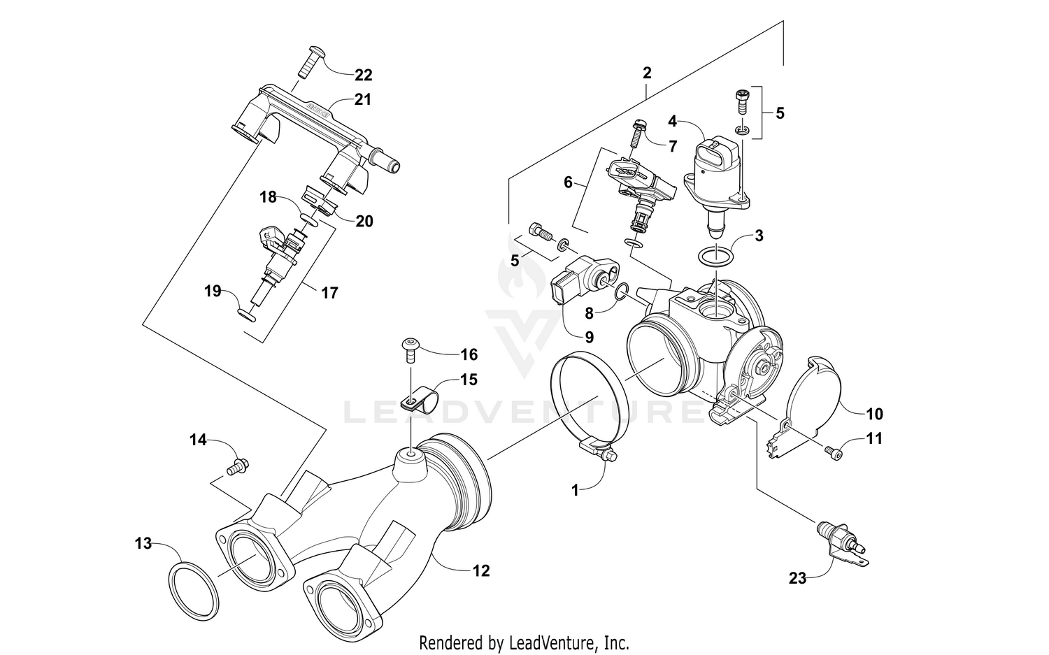 THROTTLE BODY ASSEMBLY [106321]