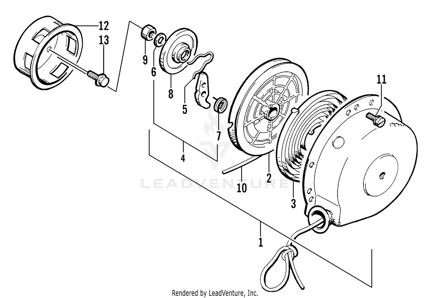 RECOIL STARTER [67045]