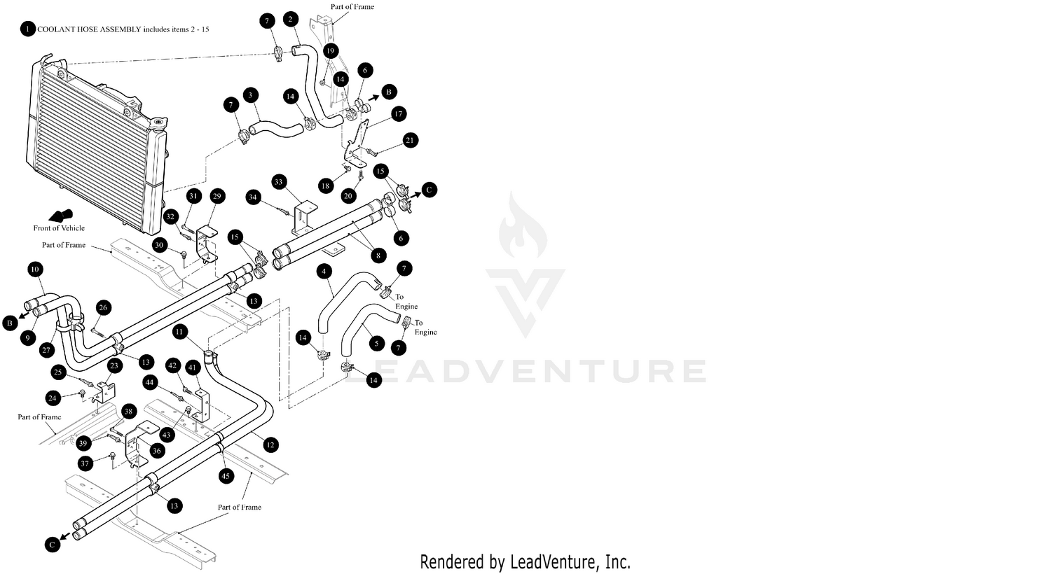 COOLANT LINE ASSEMBLY [302530]