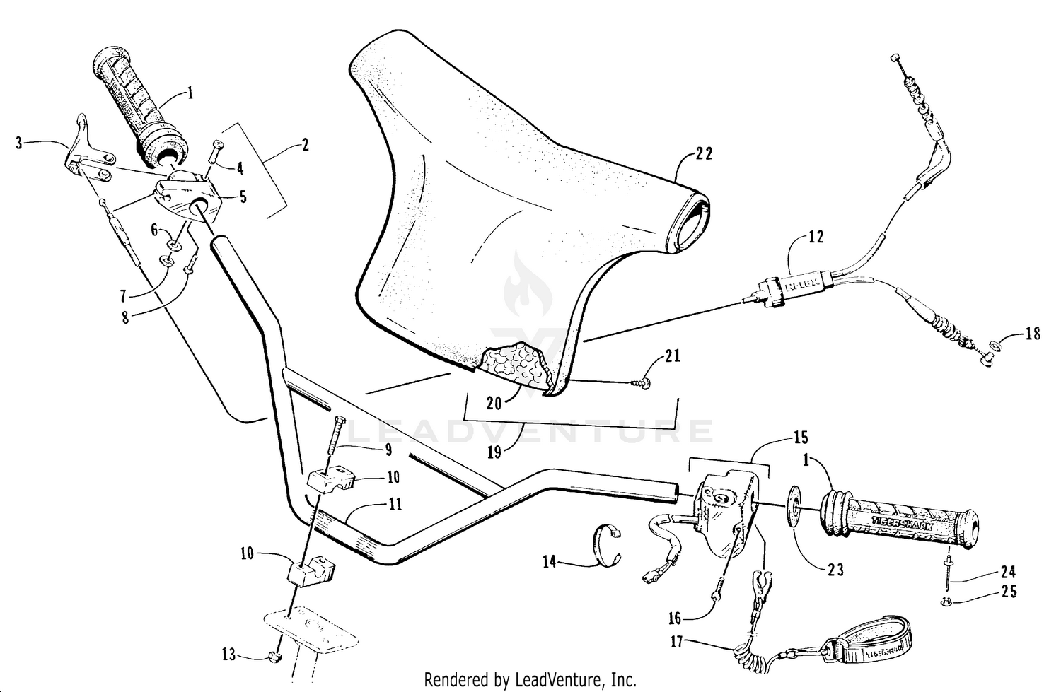HANDLEBAR ASSEMBLY [73163]
