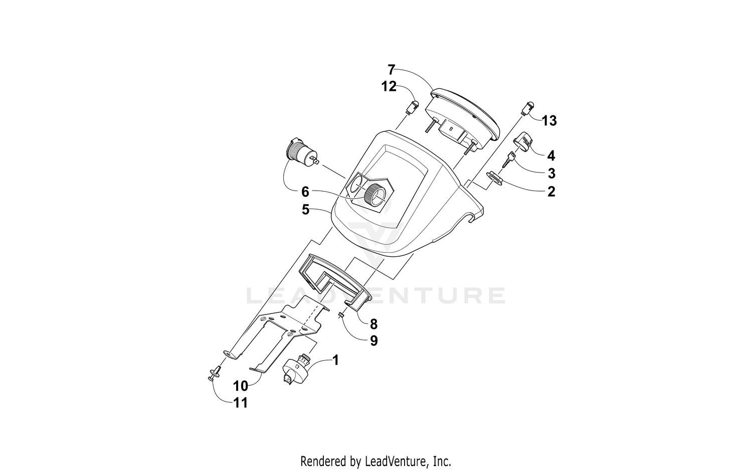INSTRUMENT POD ASSEMBLY [300527]