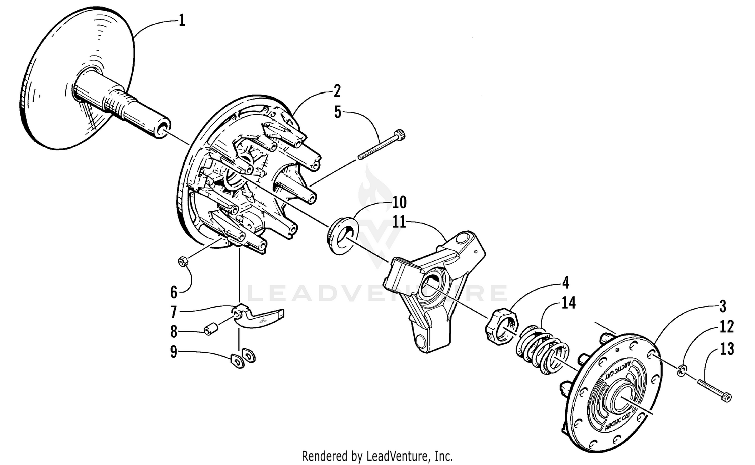 DRIVE CLUTCH (International) [75996]