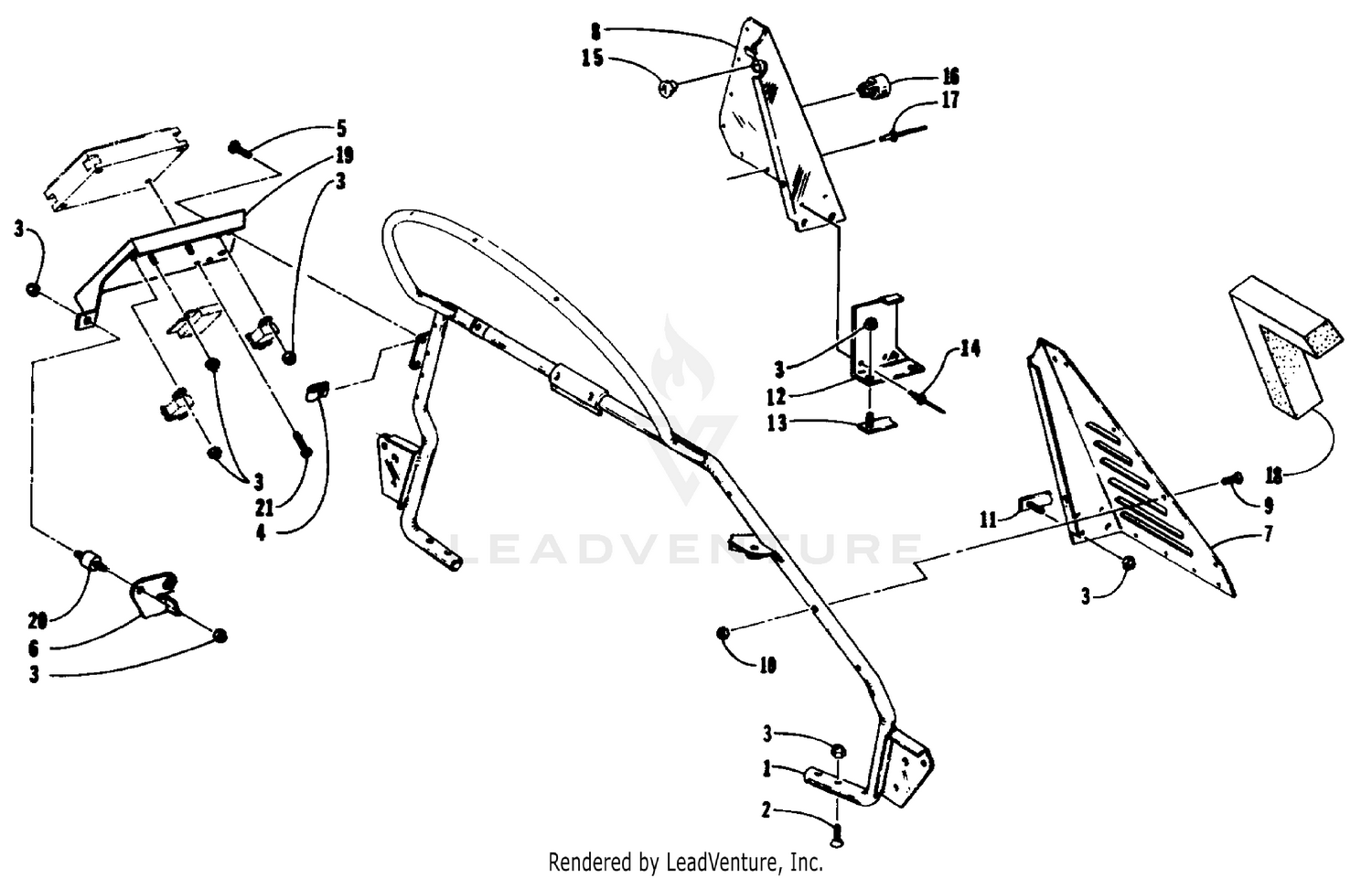 STEERING SUPPORT ASSEMBLY [60872]
