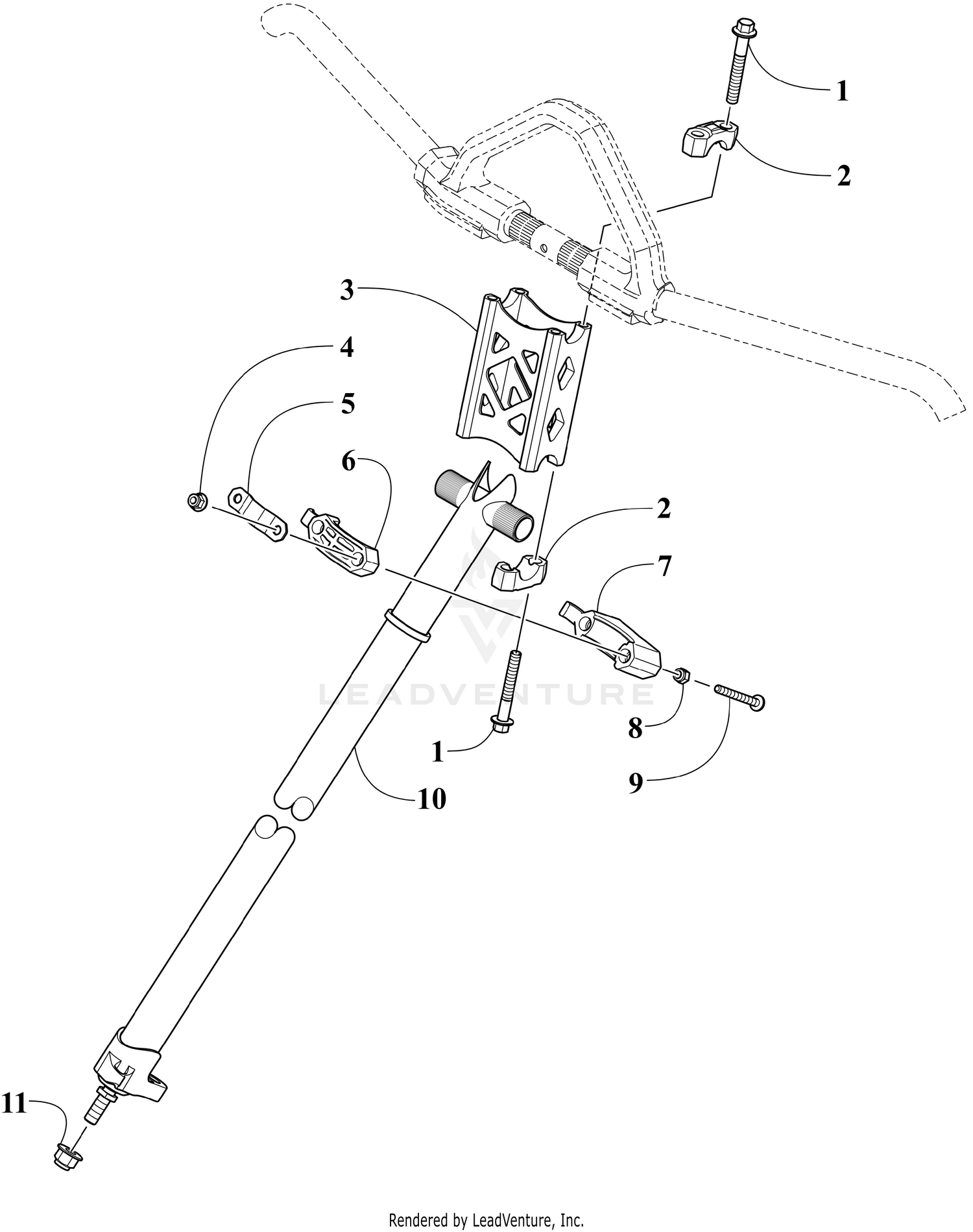 STEERING POST ASSEMBLY [109870]