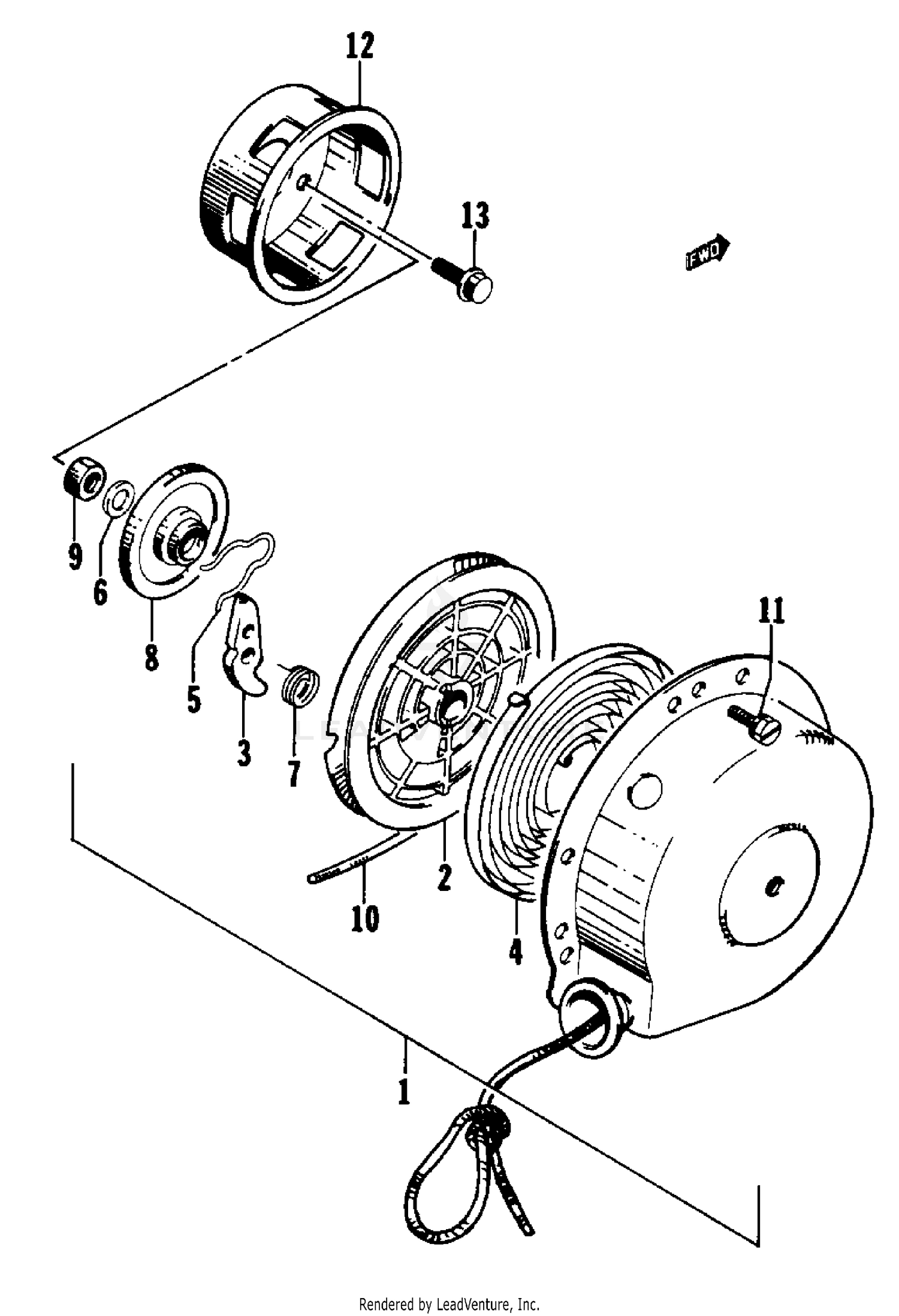 RECOIL STARTER [60940]