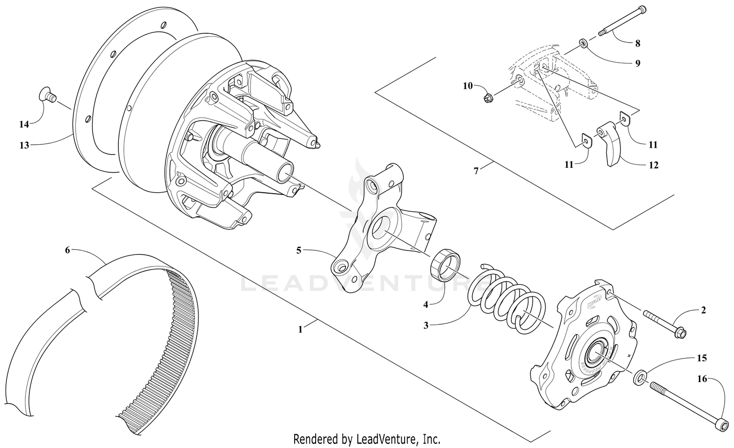 DRIVE CLUTCH [106209]