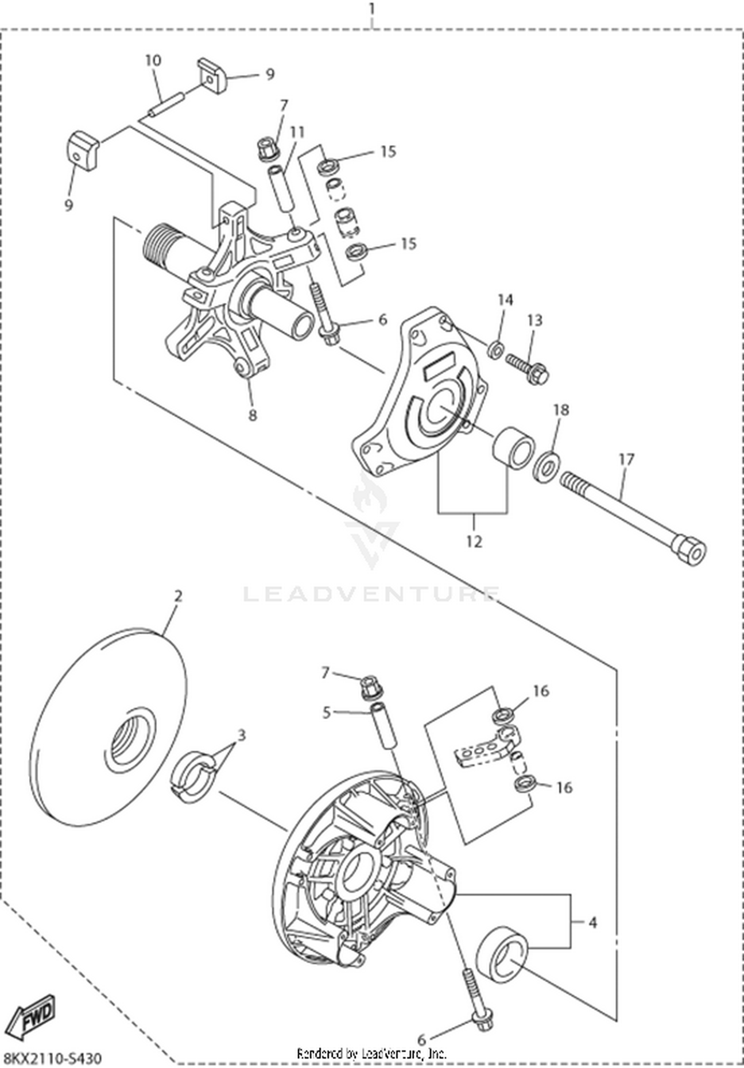 ALTERNATE REBUILD KIT - OPTIONAL [106369]