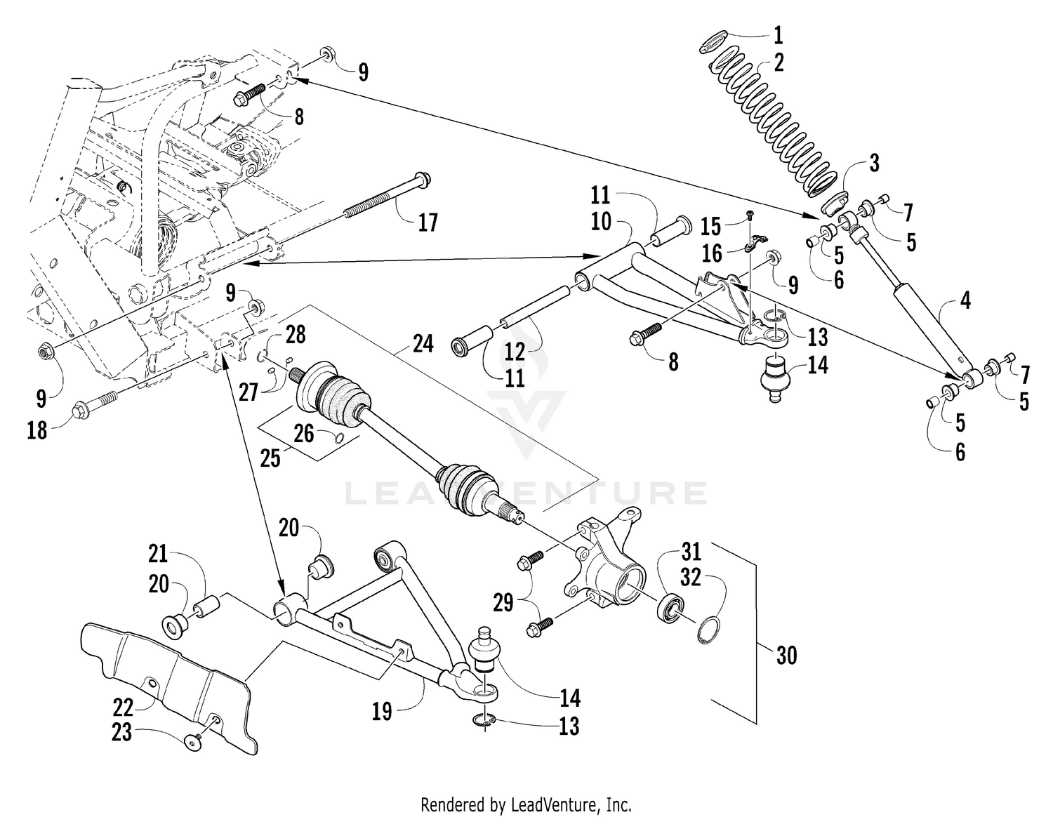 FRONT SUSPENSION ASSEMBLY [100011]