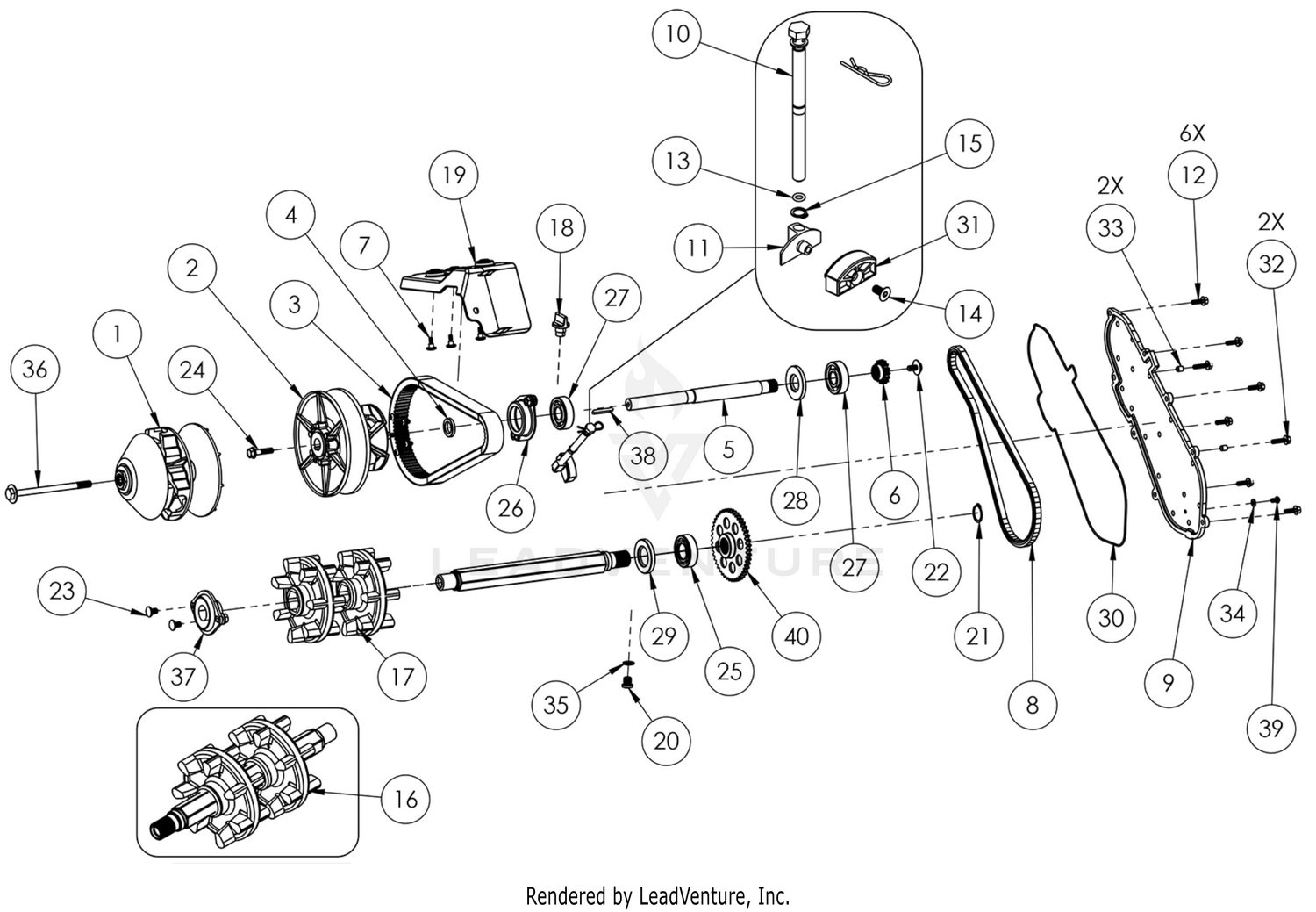 Transmission and Drive