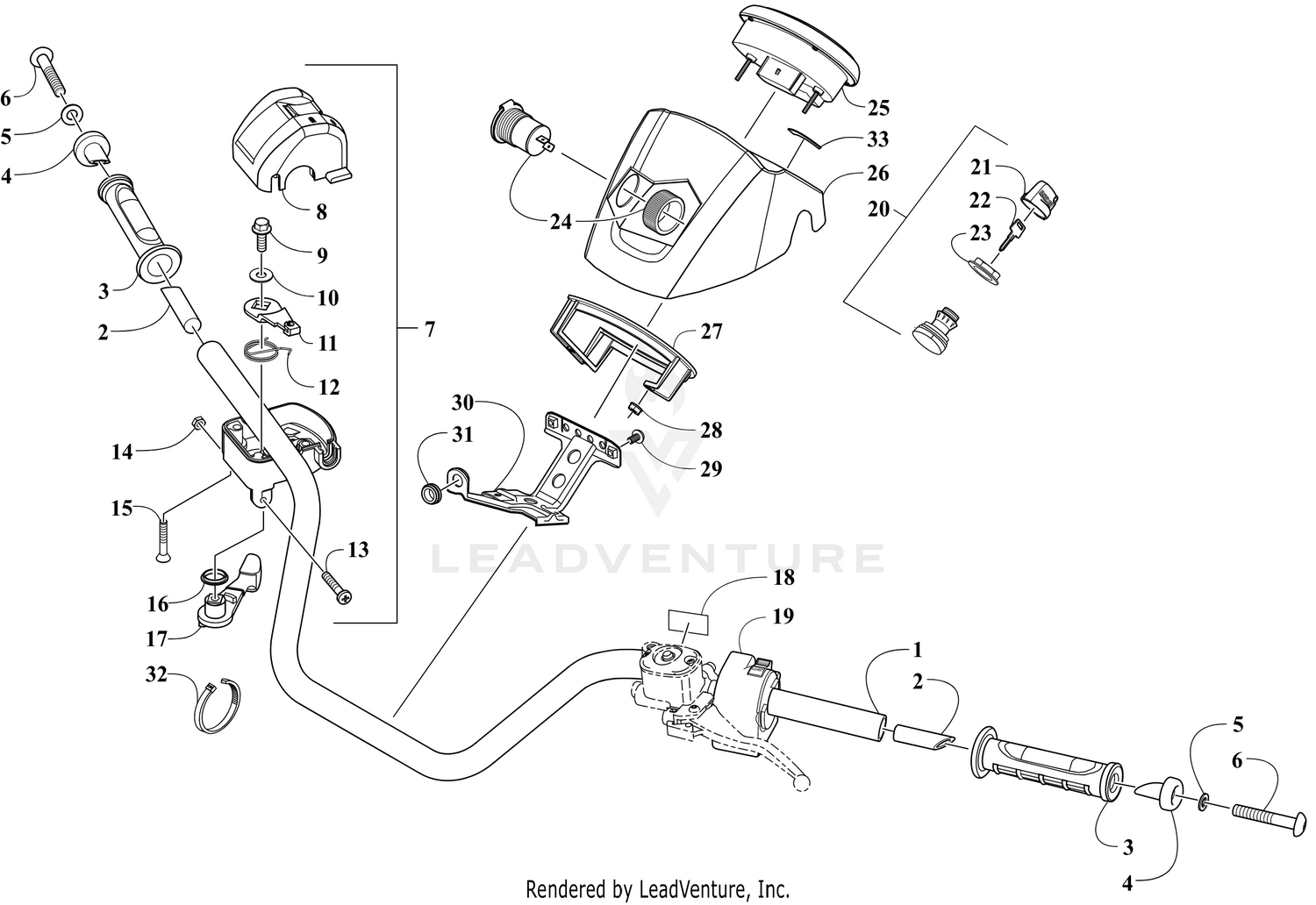 HANDLEBAR ASSEMBLY [302362]