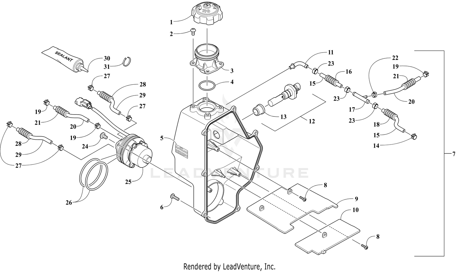 OIL TANK ASSEMBLY [110292]