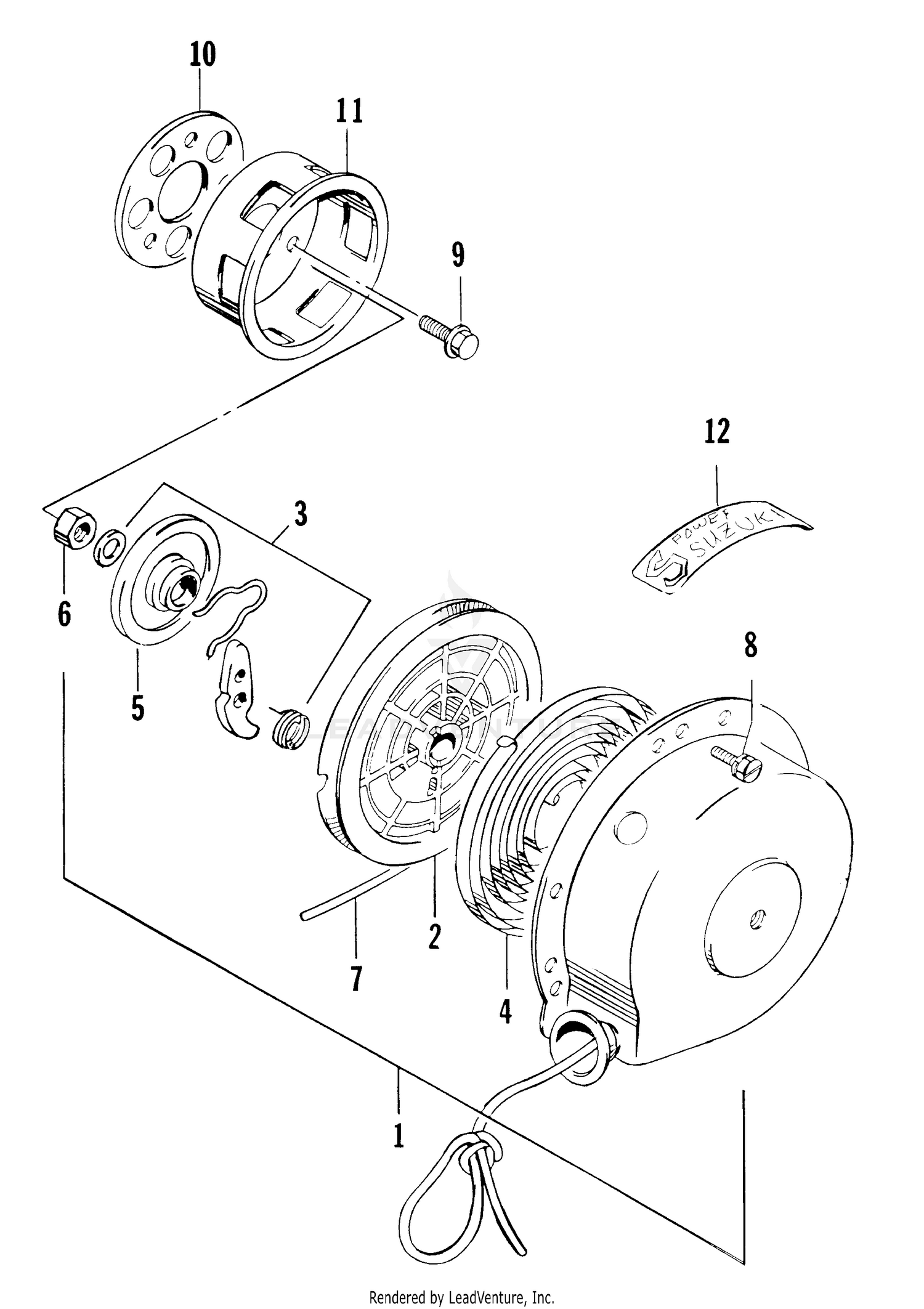 RECOIL STARTER [64000]