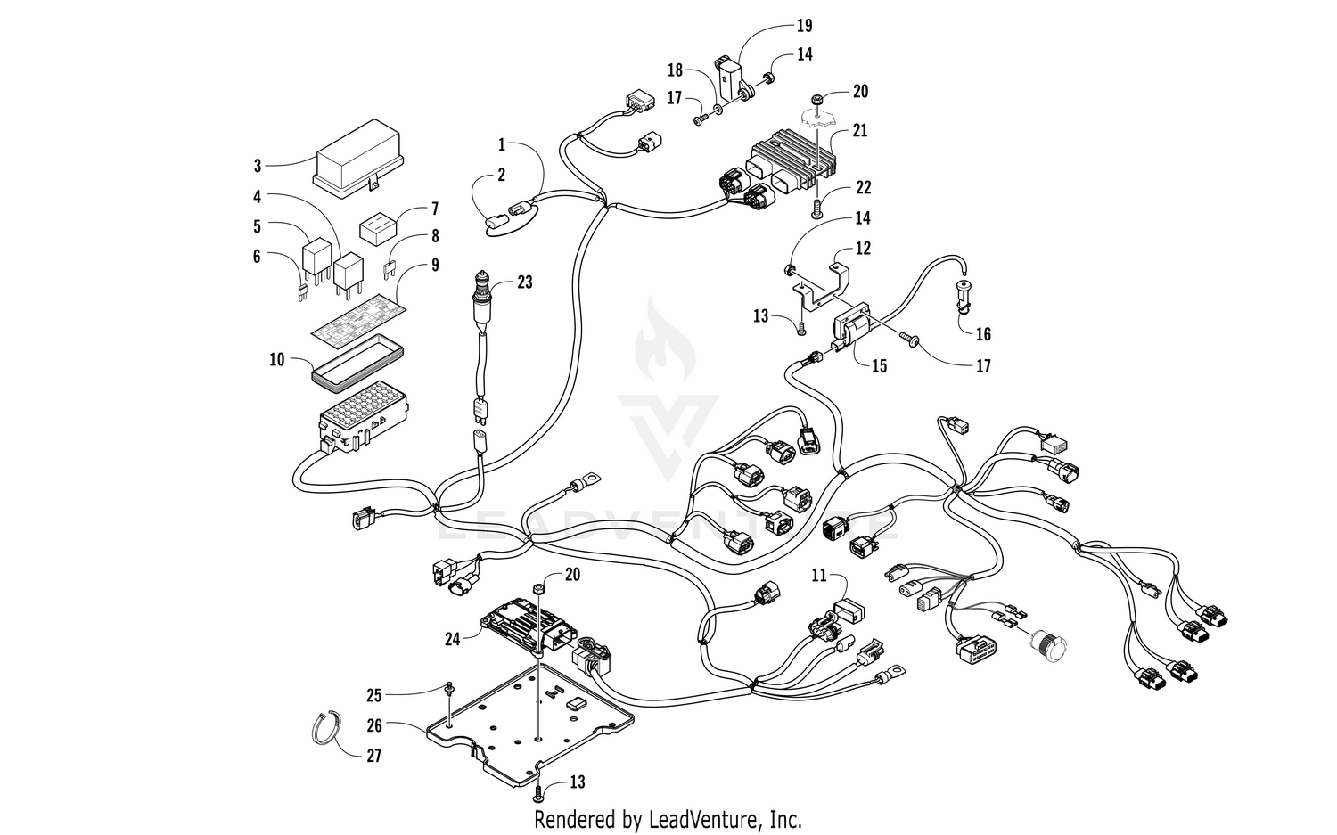 WIRING HARNESS ASSEMBLY [301718]