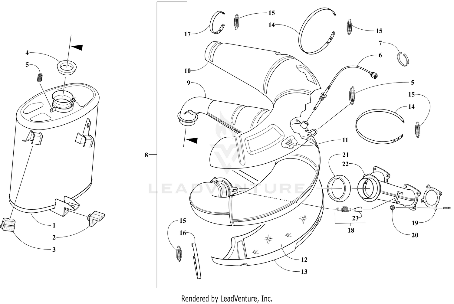 EXHAUST ASSEMBLY [108958]