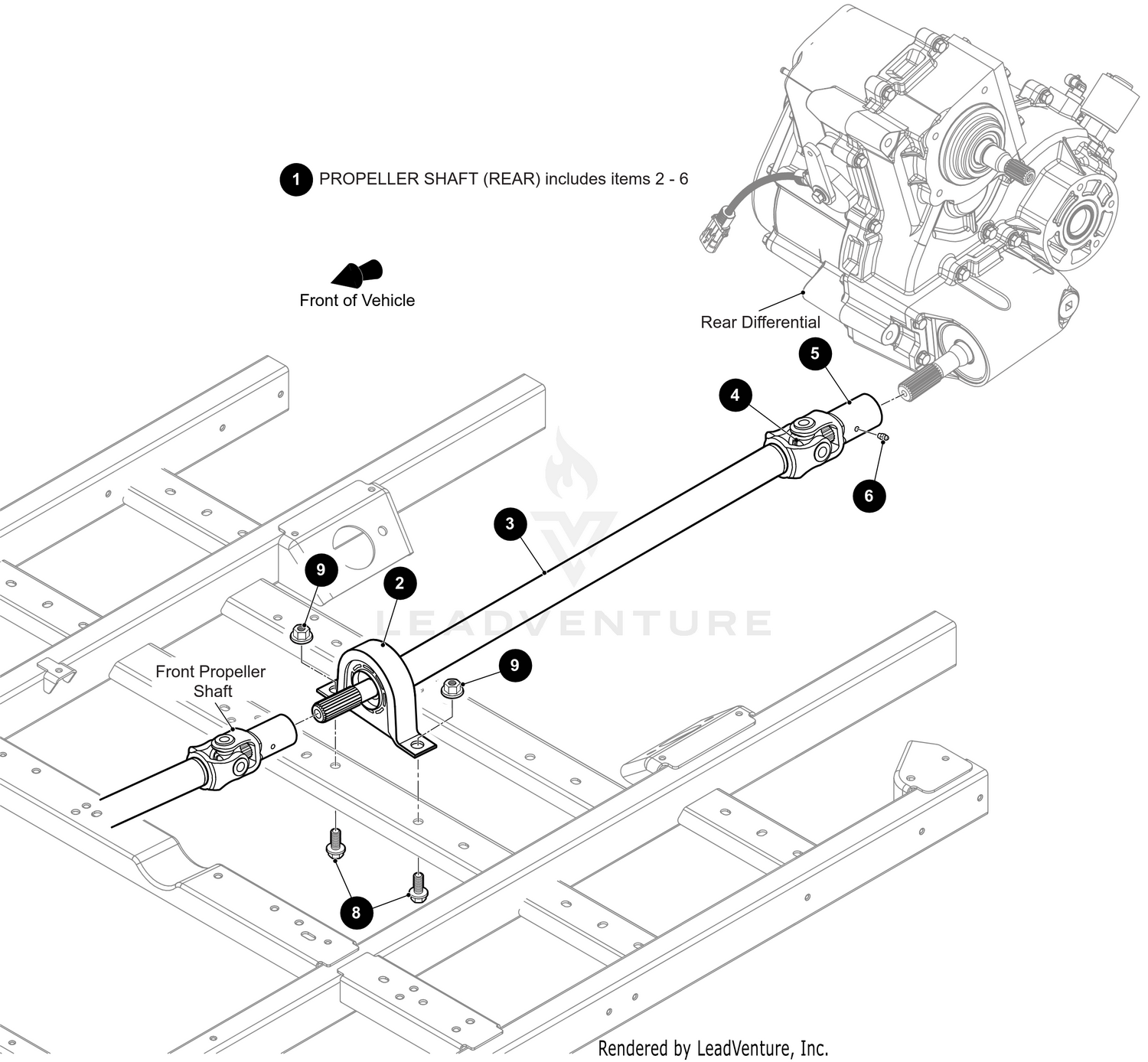 PROPELLER SHAFT [302398]