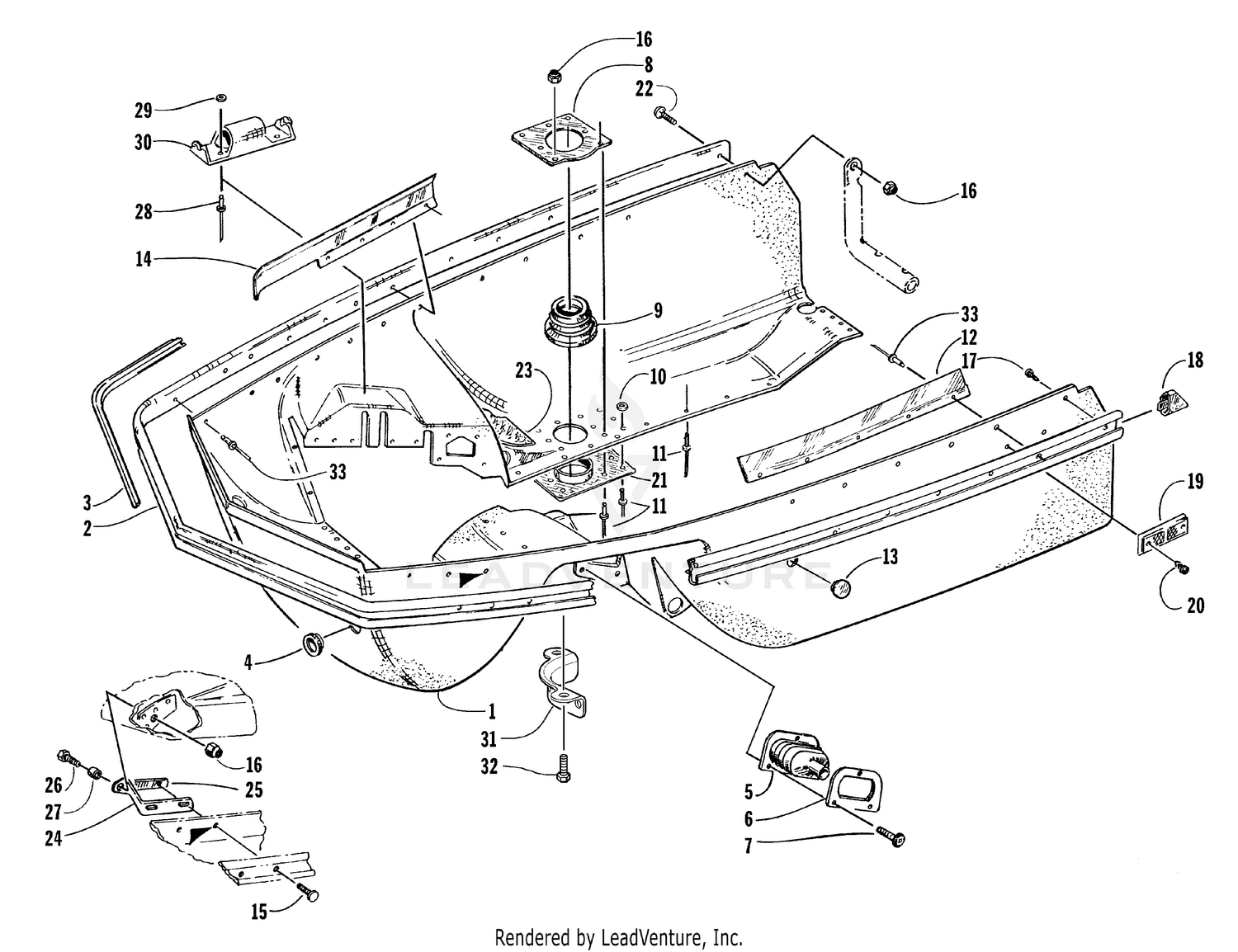 BELLY PAN ASSEMBLY [66861]