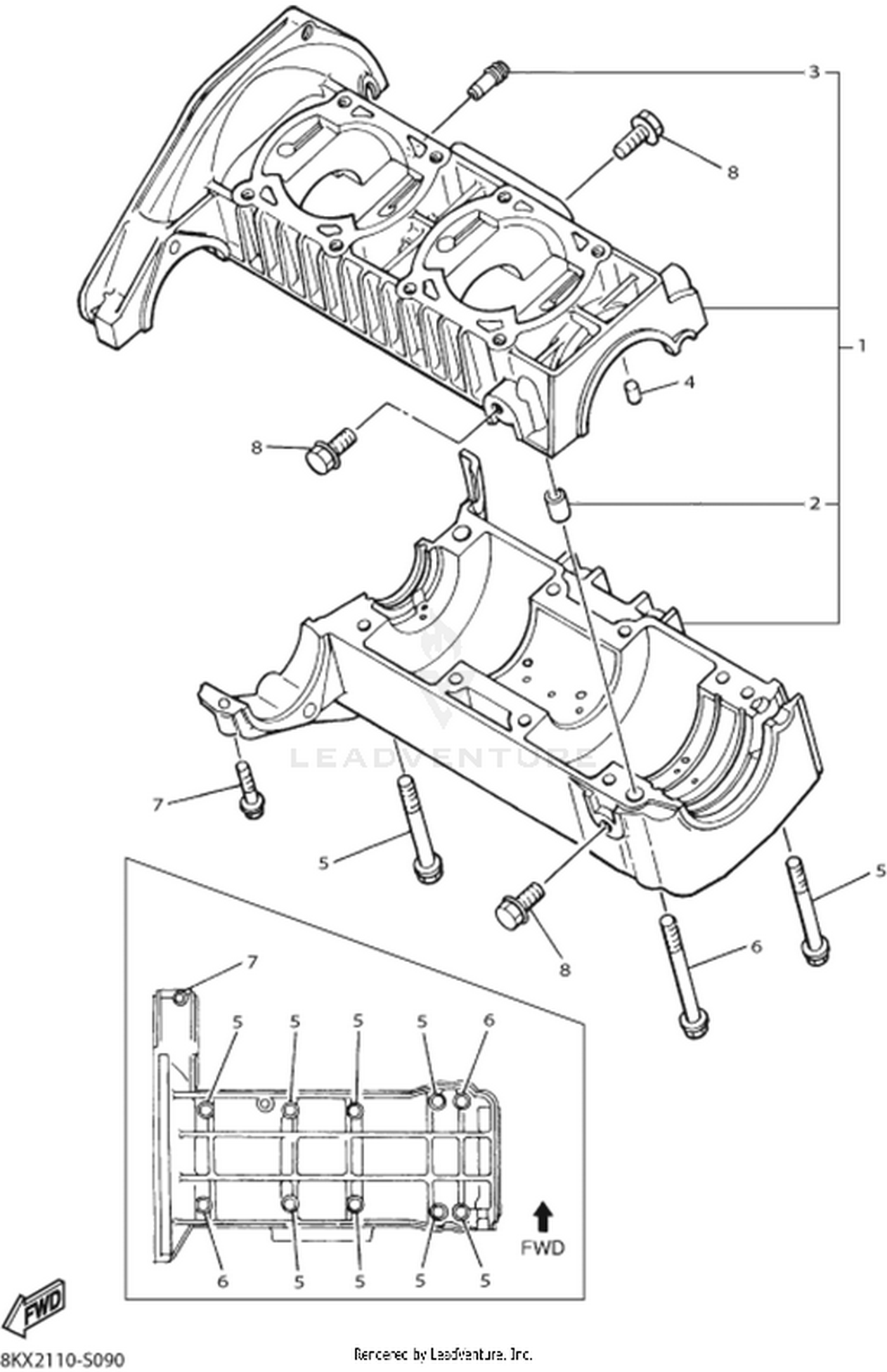 CRANKCASE [106335]