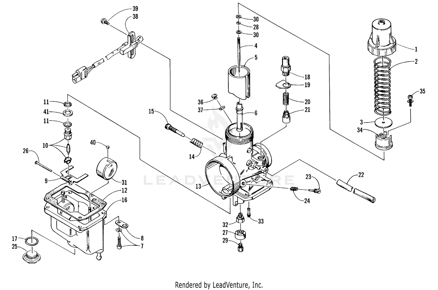 CARBURETOR VM38 [67358]