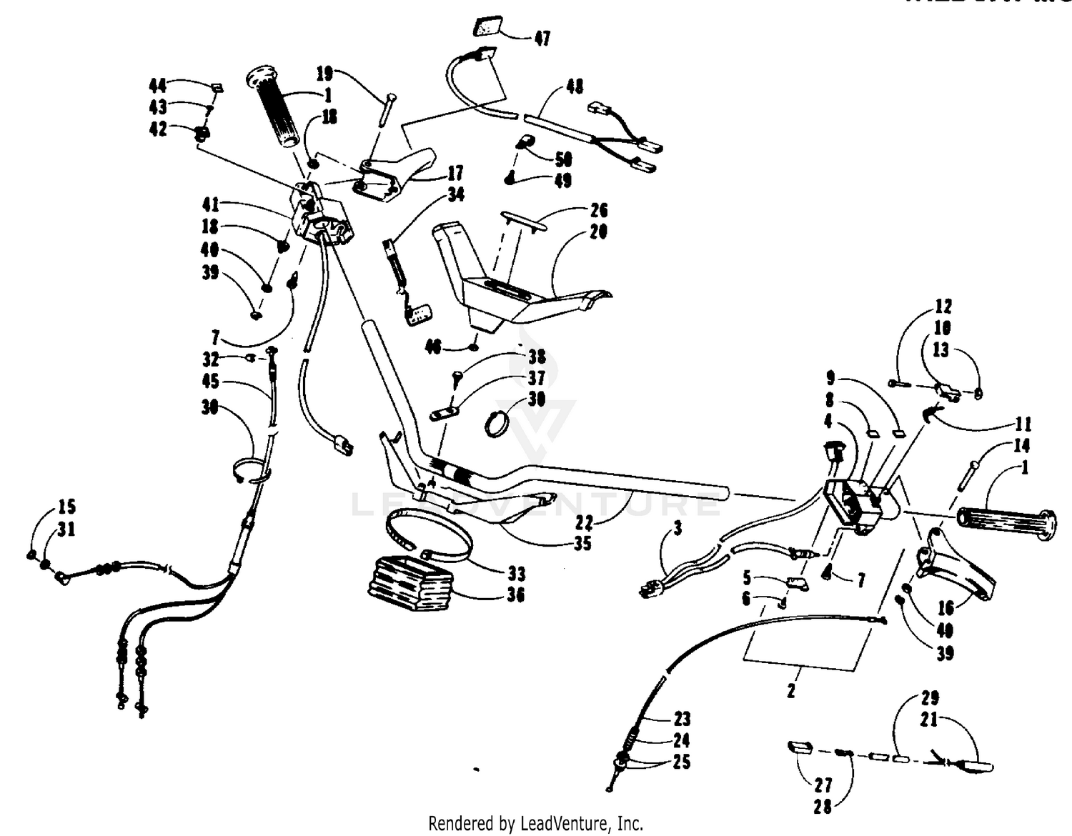 HANDLEBAR AND CONTROLS [60994]