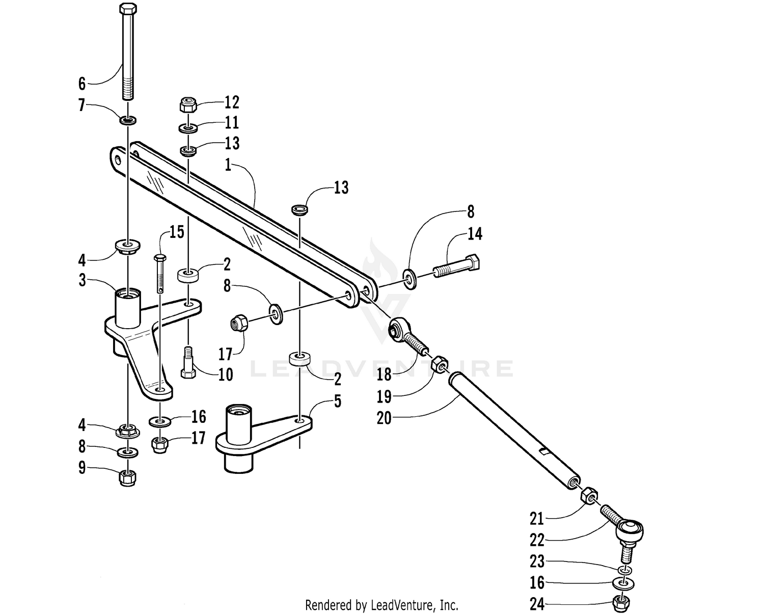 TIE ROD ASSEMBLY [76986]