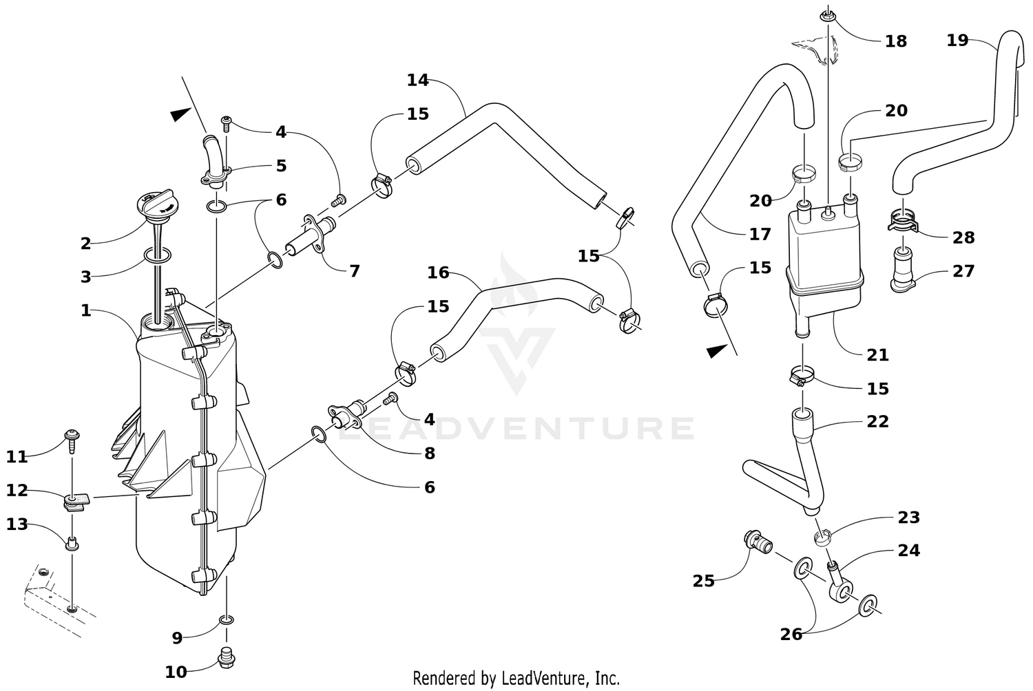 OIL TANK ASSEMBLY [106150]