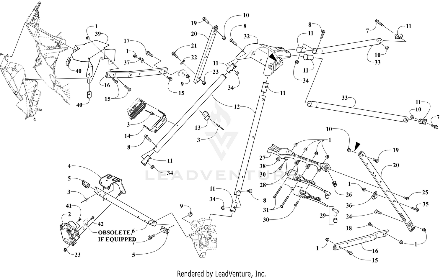 STEERING SUPPORT ASSEMBLY [110080]