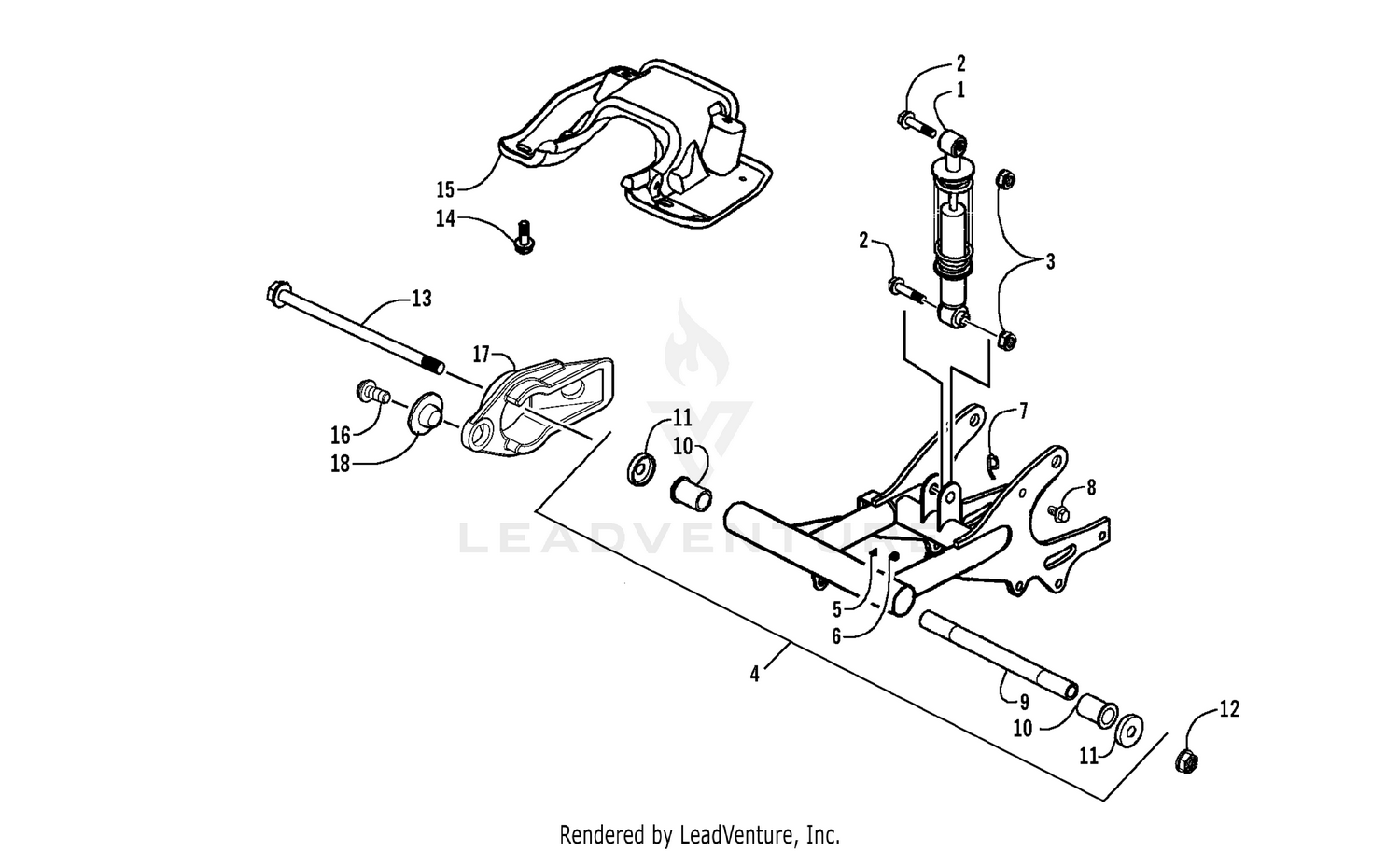 REAR SUSPENSION ASSEMBLY [302052]