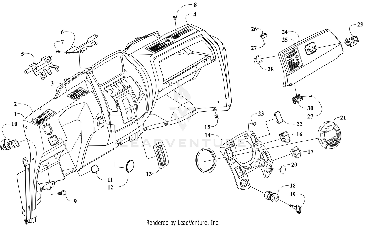 DASH ASSEMBLY [304007]