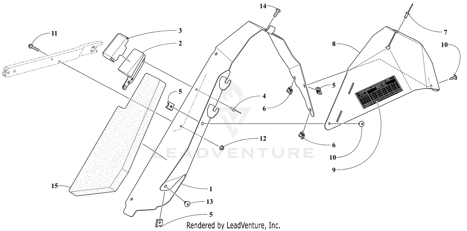 BELT GUARD ASSEMBLY [104895]