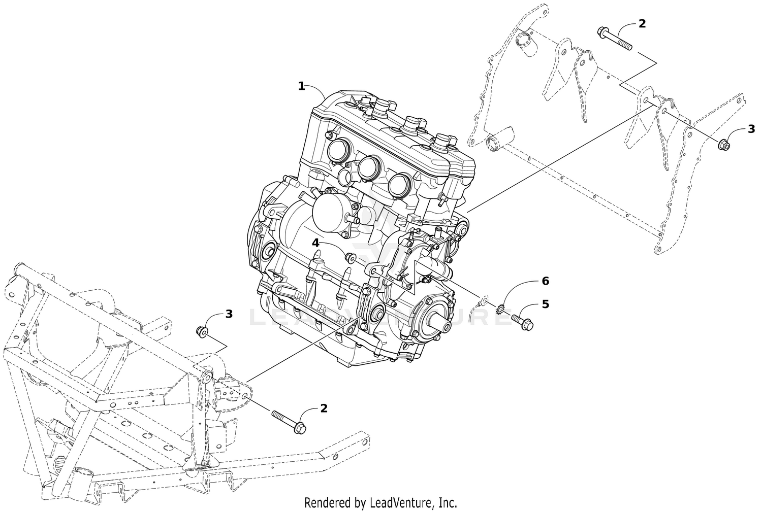 ENGINE AND RELATED PARTS [106169]