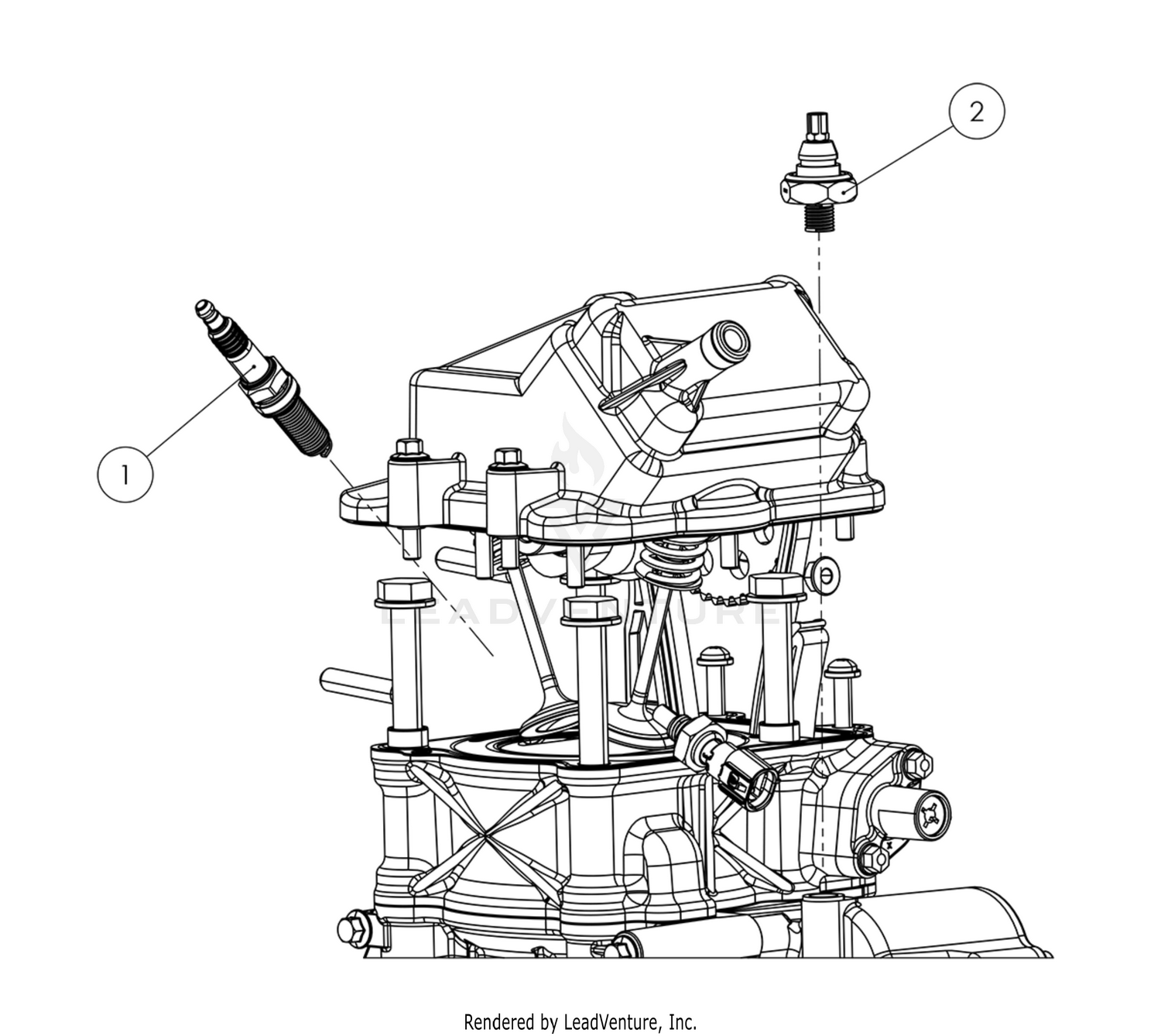 Spark Plug and Sensor