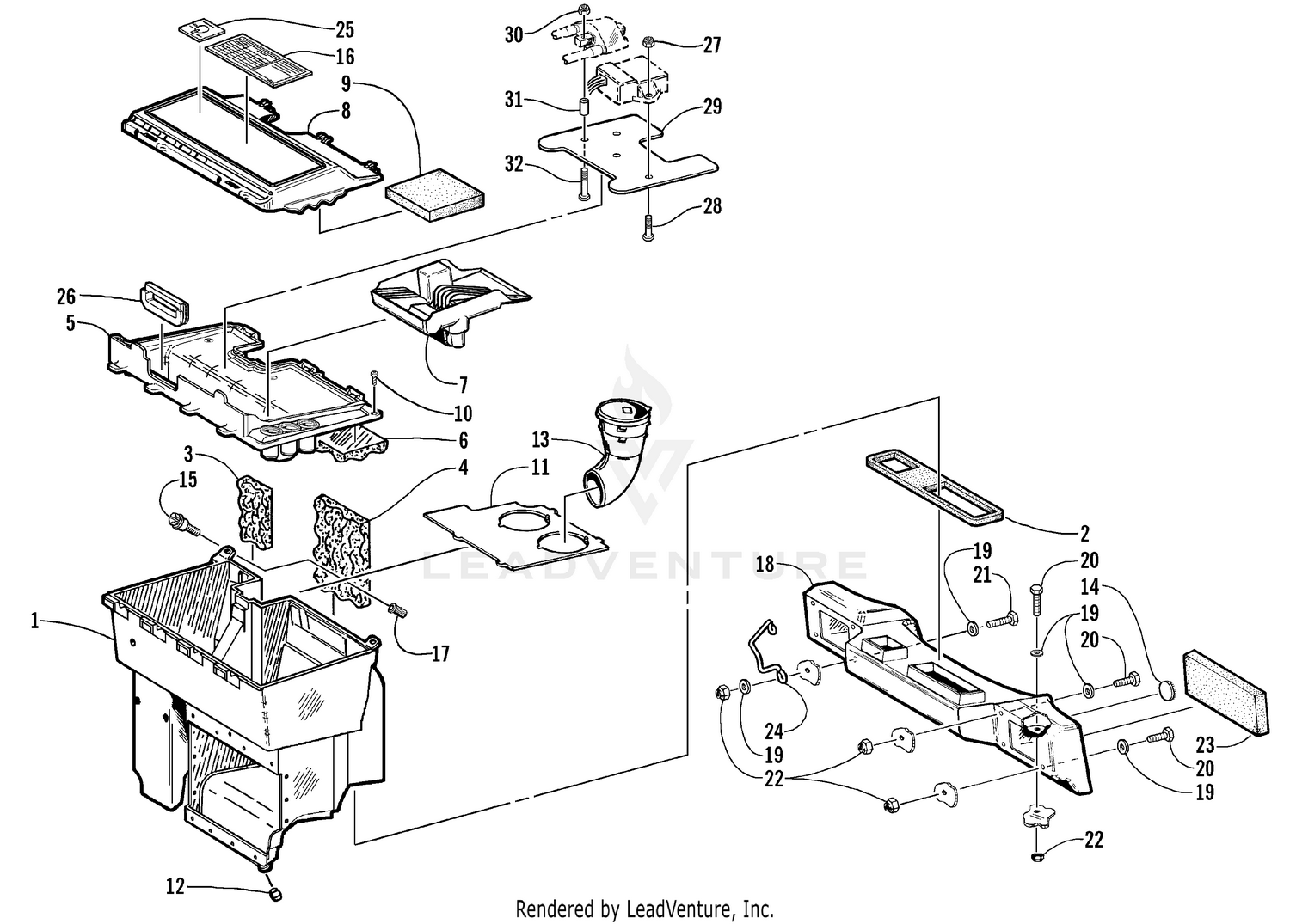 AIR SILENCER ASSEMBLY [70609]