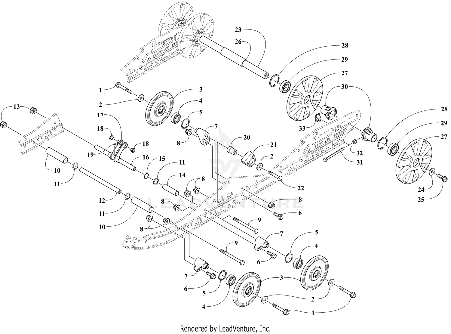 IDLER WHEEL ASSEMBLY [106193]