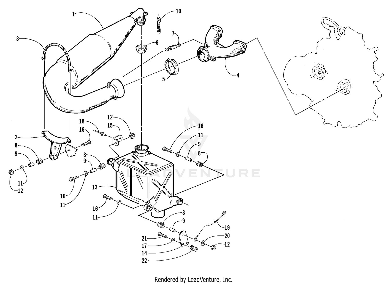 EXHAUST ASSEMBLY [70397]