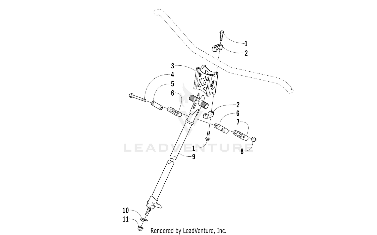 STEERING POST ASSEMBLY [108969]
