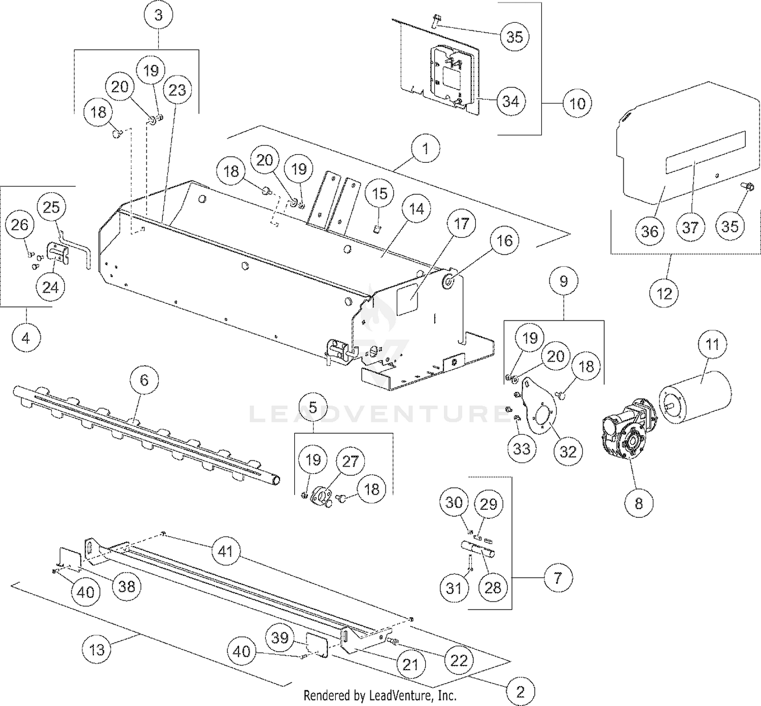 Frame and Drive Assembly