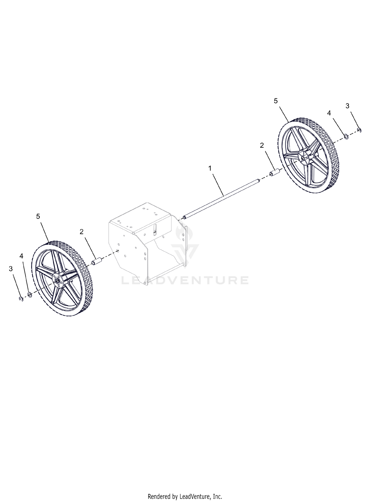 Wheels and Axle