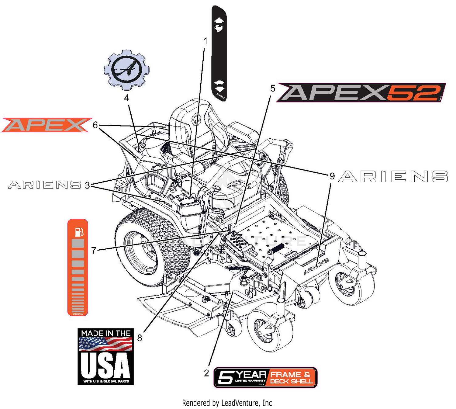 Decals - Style - 52"