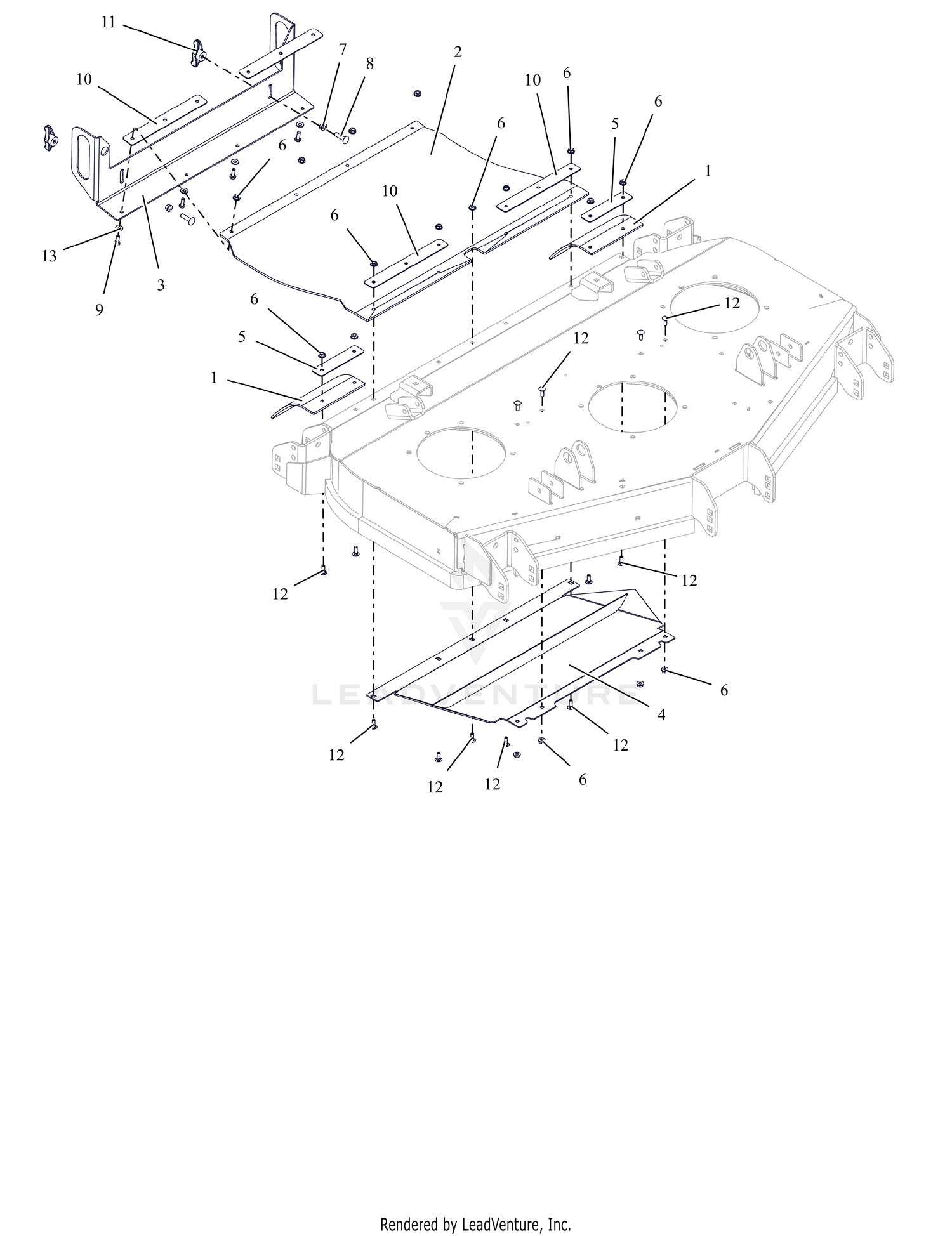 Discharge Chute - 48" - RD