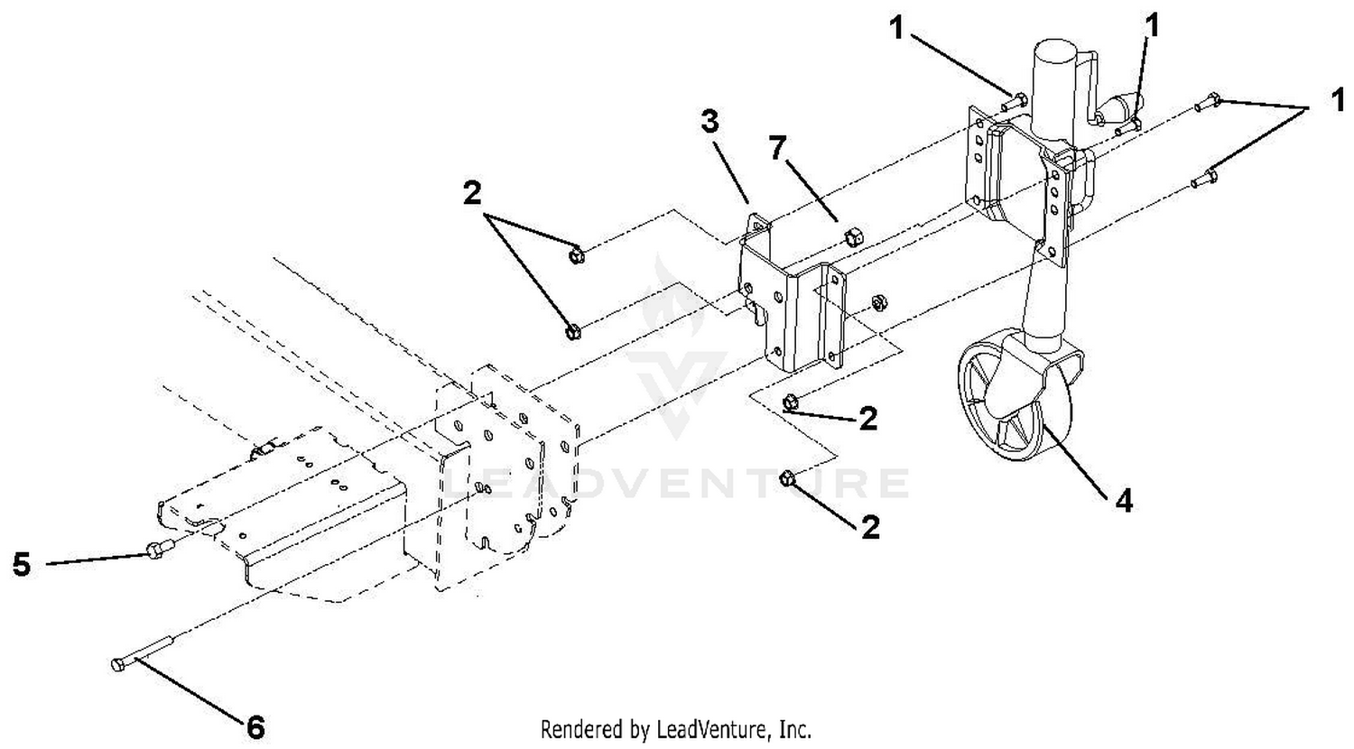 Jack Stand w/ Wheel Kit - 71703400