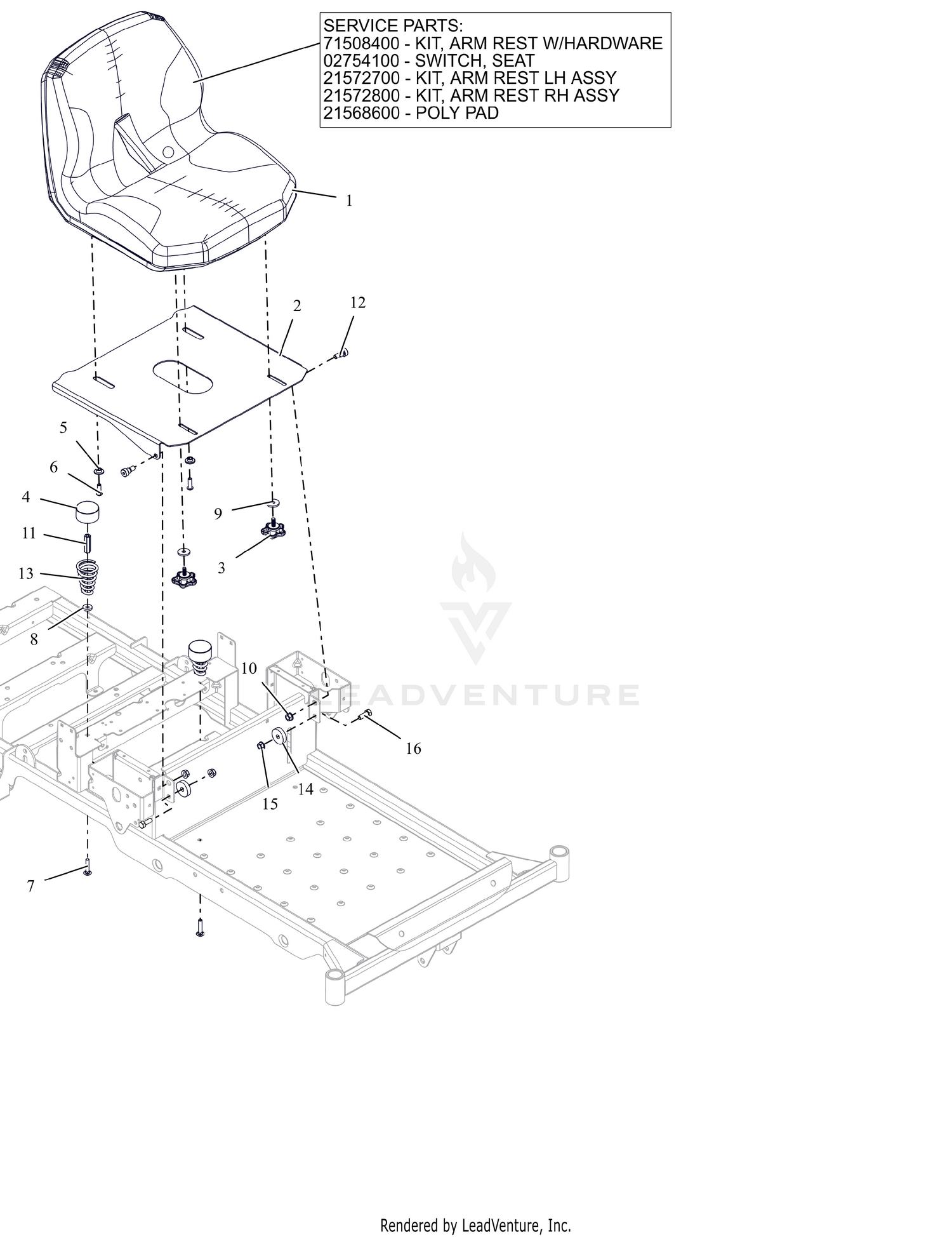 Seat and Seat Support