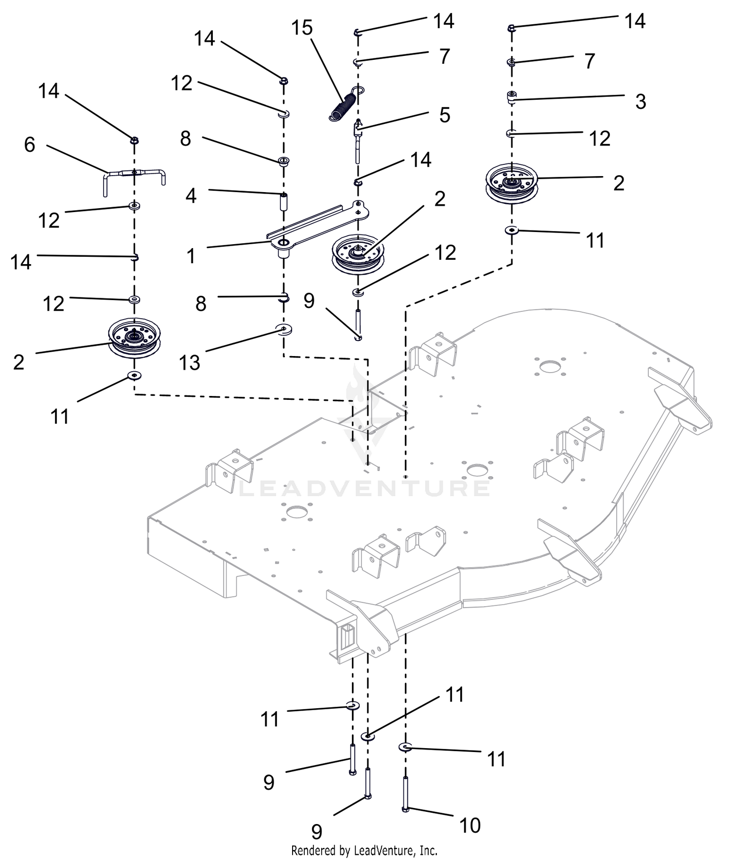 Idlers And Sheaves - 52"