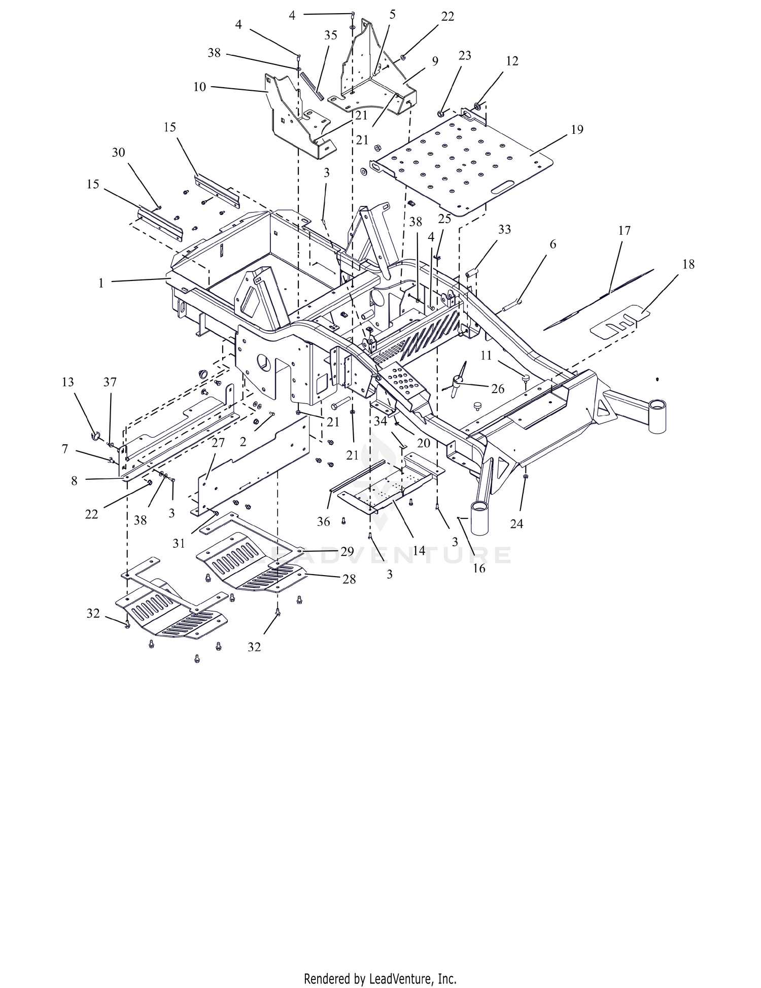 Frame - 60" - RD