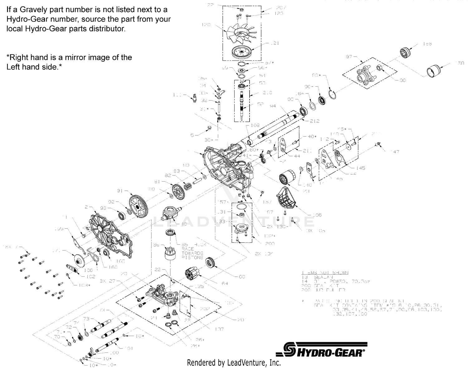 Transmission, RH - 03283600