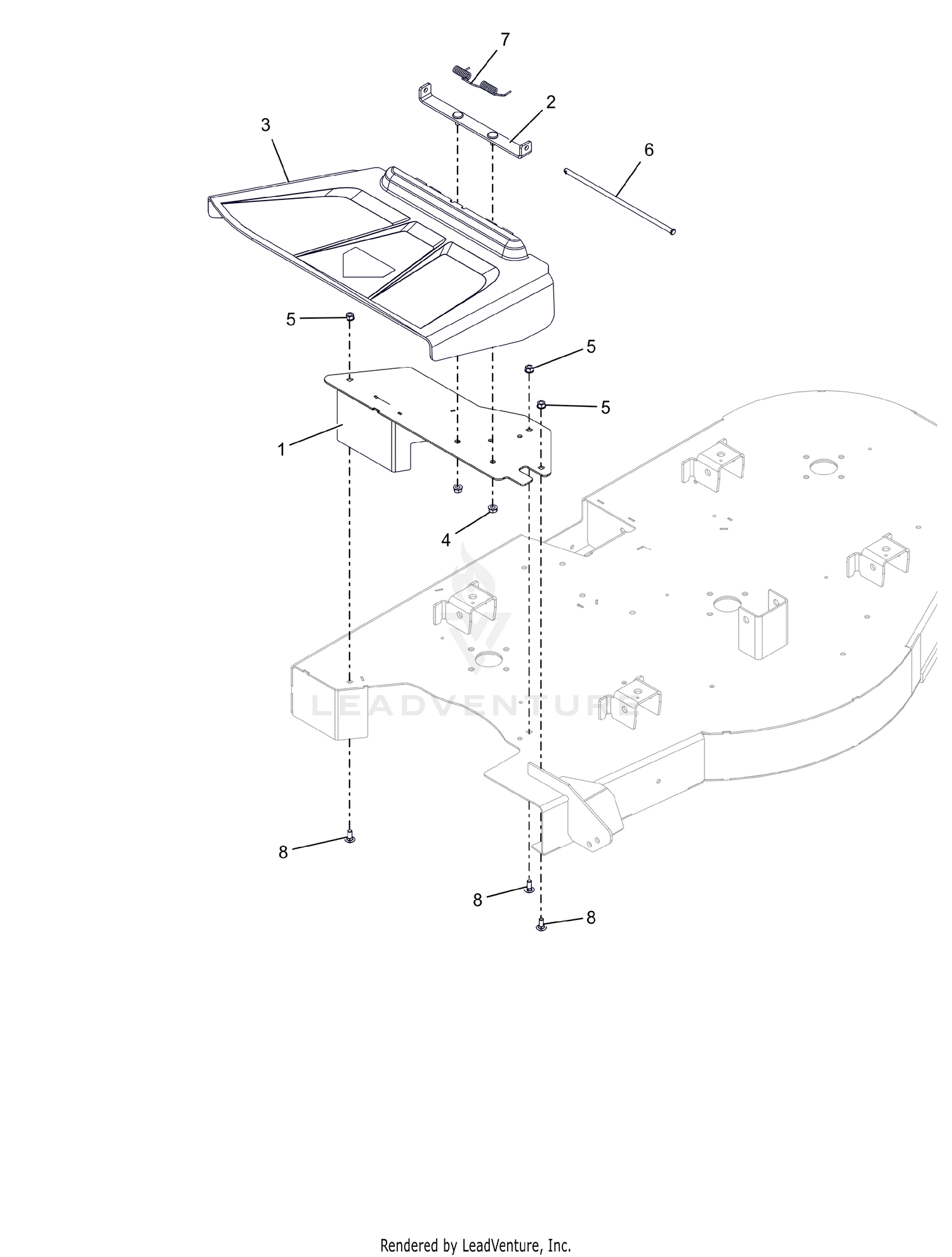 Discharge Chute - 52"