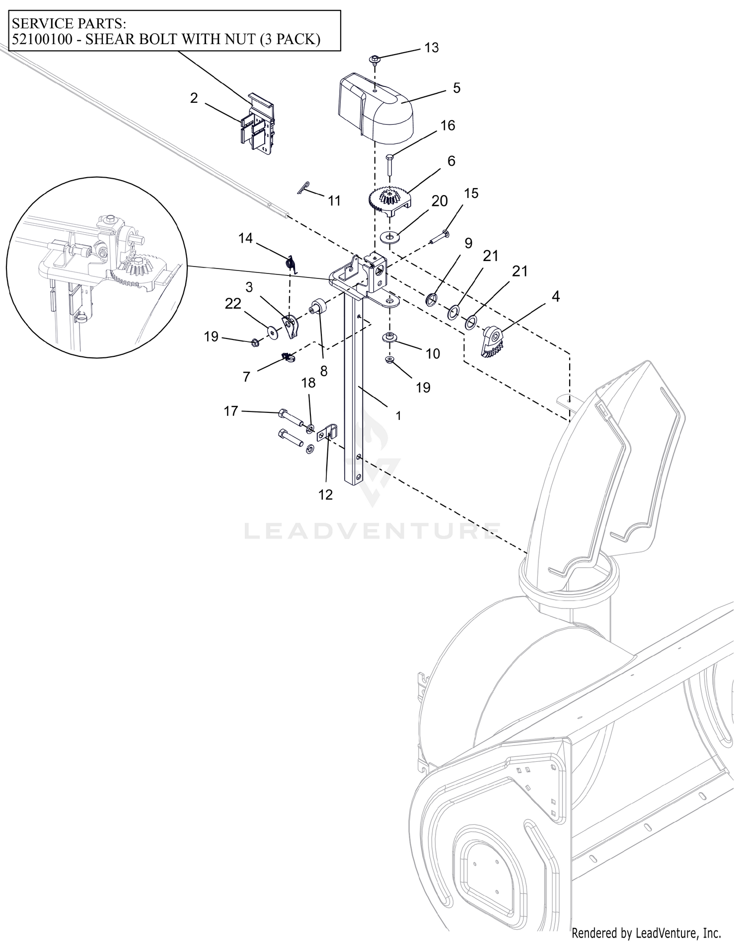 Discharge Chute Controls