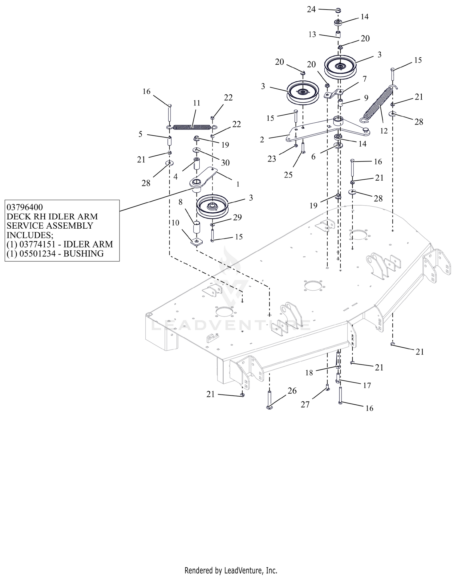Idlers And Sheaves - 52"